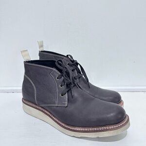 John Varvatos USA Men’s Brown Leather Chukka‎ Boots Size 9M